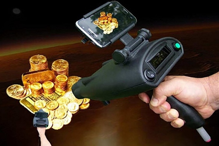 طلایاب از چند متری طلا را تشخیص می دهد؟